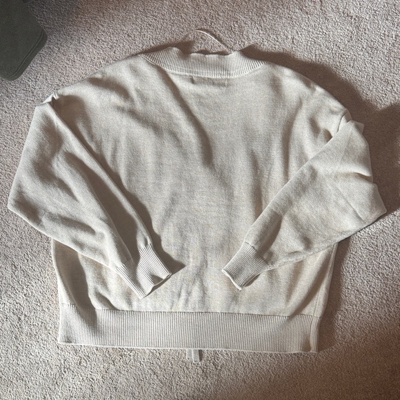 Free People Cream Solar Beach Knit Set - Picture 4 of 6